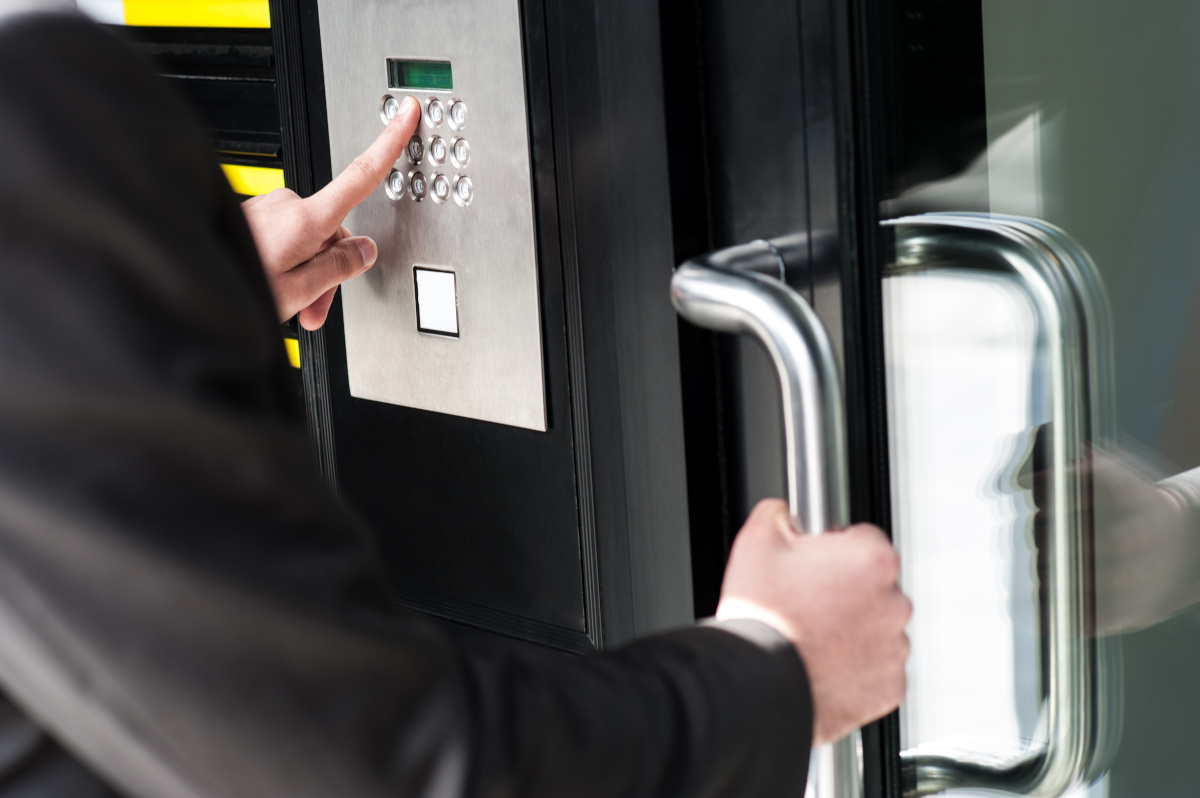 Access control solutions in the form of security doors limit access to a business to those with the proper credentials