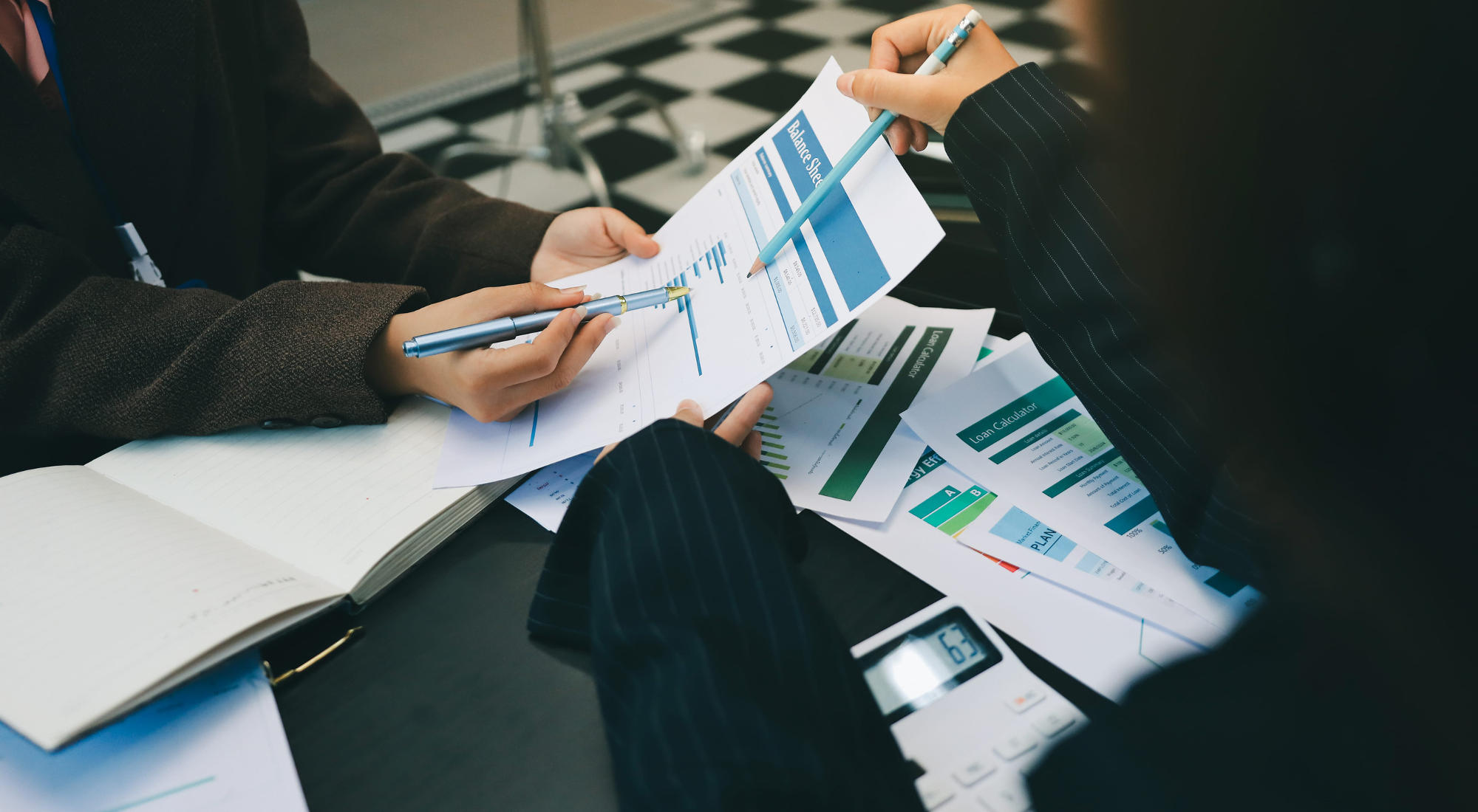 Business team in a meeting